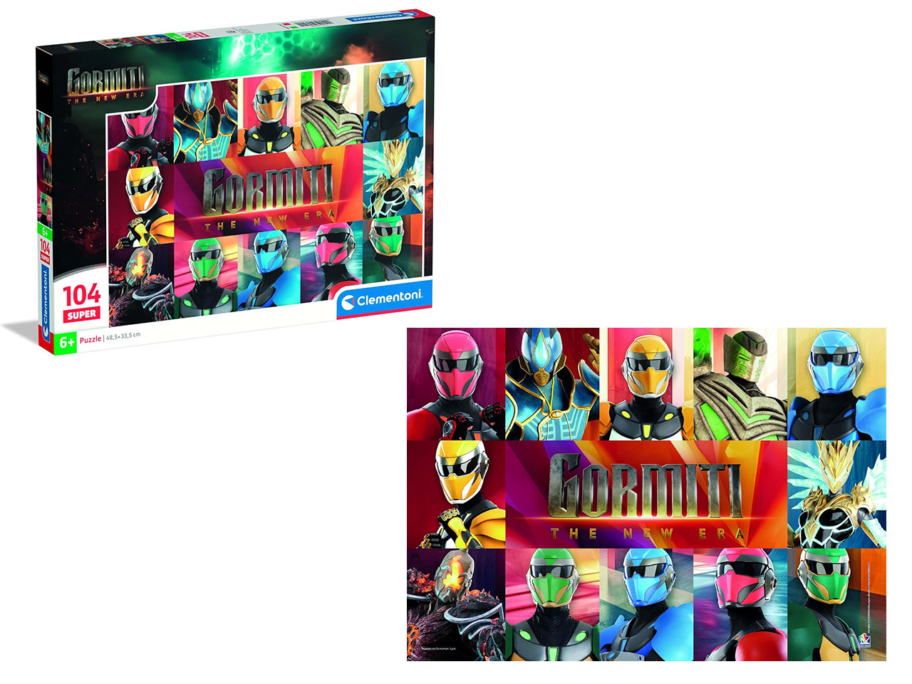PUZZLE 104PZ SUPER GORMITI 25790