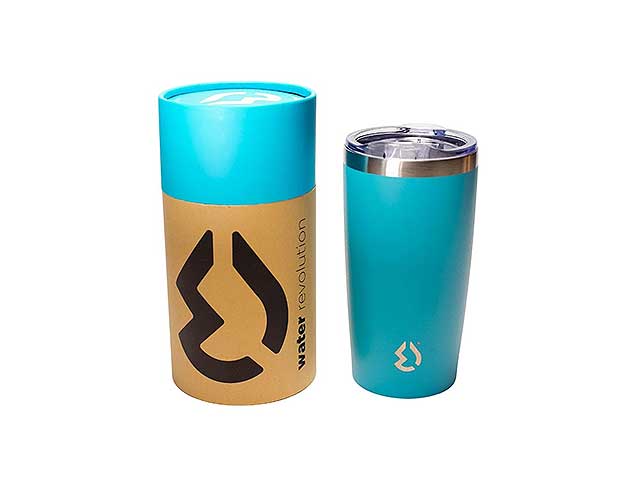 COFFEE MUG TERMICO 540ml AZZURRO CR0231