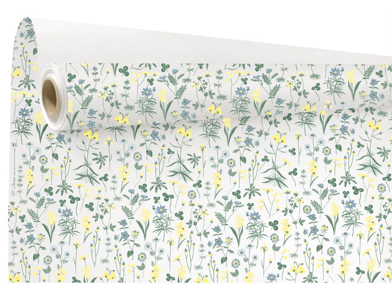 BOBINA BIANCA CON DECORAZIONI FL 771240