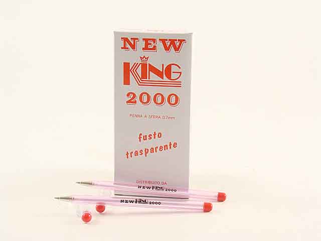 PENNA NEWKING2000 SFERA ROSSA 12pz 0.7
