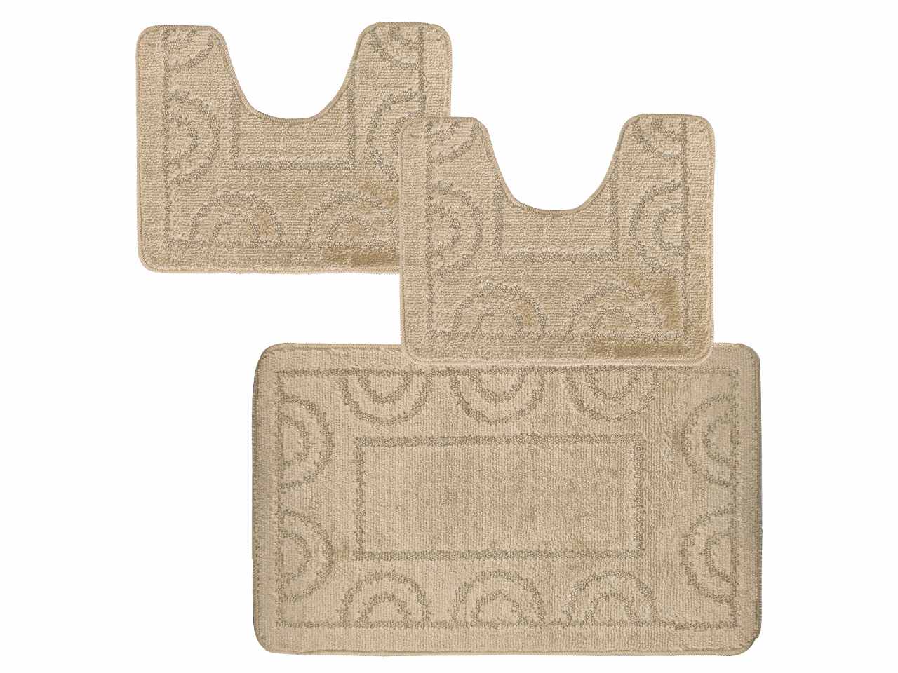 TAPPETO NICOLE PARURE 3pzBEI.030X15402003