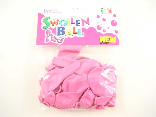 PALLONCINI GOMMA 40pz ROSA 176