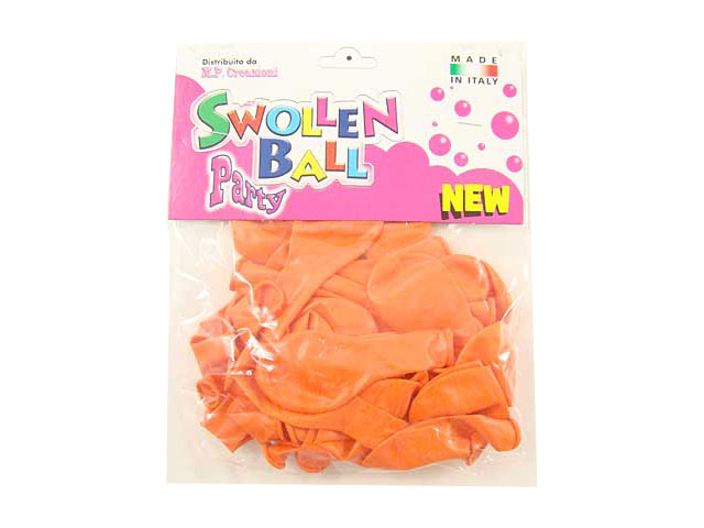 PALLONCINI GOMMA 40pz ARANCIO 177