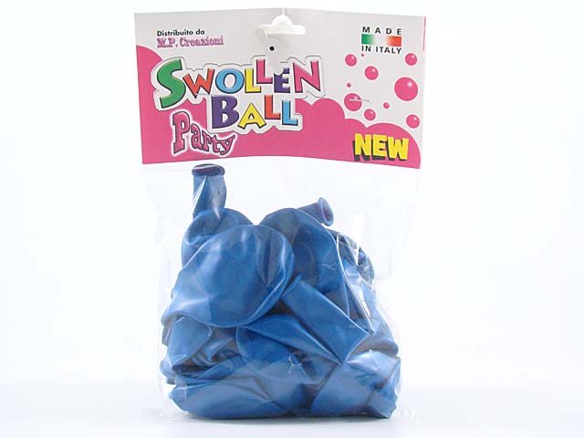 PALLONCINI GOMMA 25pz BLU 884 PALLONCINI GOMMA 25pz BLU 884