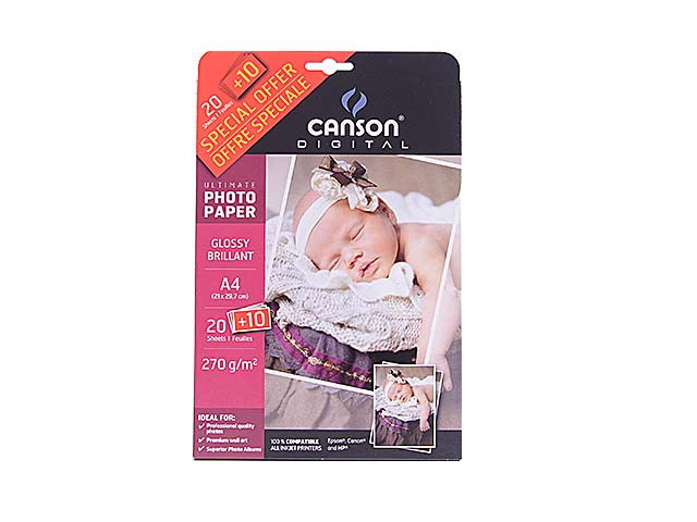 CARTA GLOSSY PHOTO 20FF A4 270gr 4331