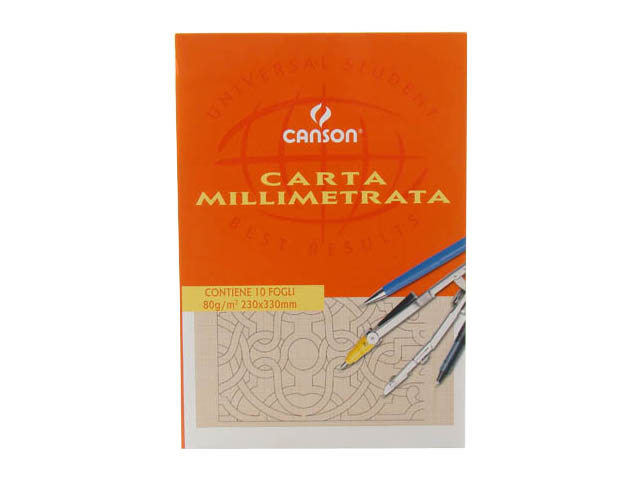 BLOCCO MILLIMETRATO 23×33 5813