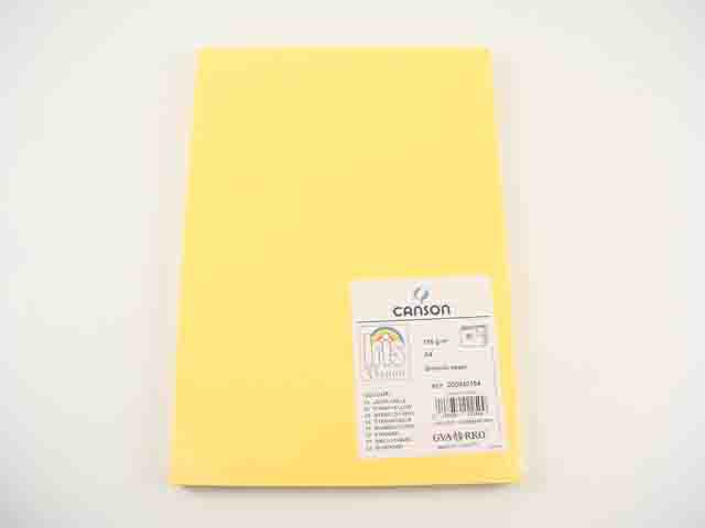 FOGLI VIVALDI A4 185G GIALLO 03 PZ.50