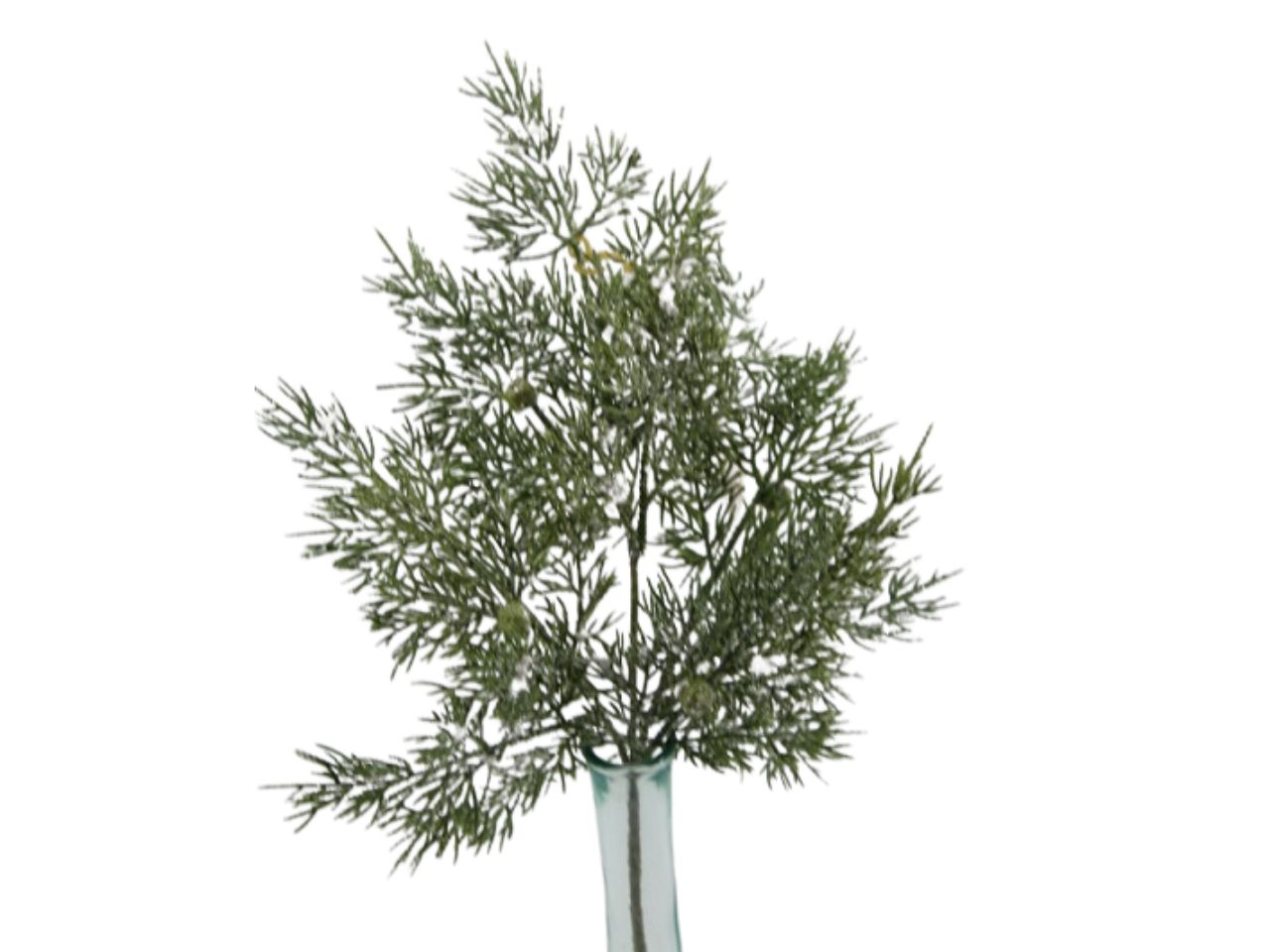 RAMO GINEPRO 44cm VERDE C/NEVE 1NBV1323