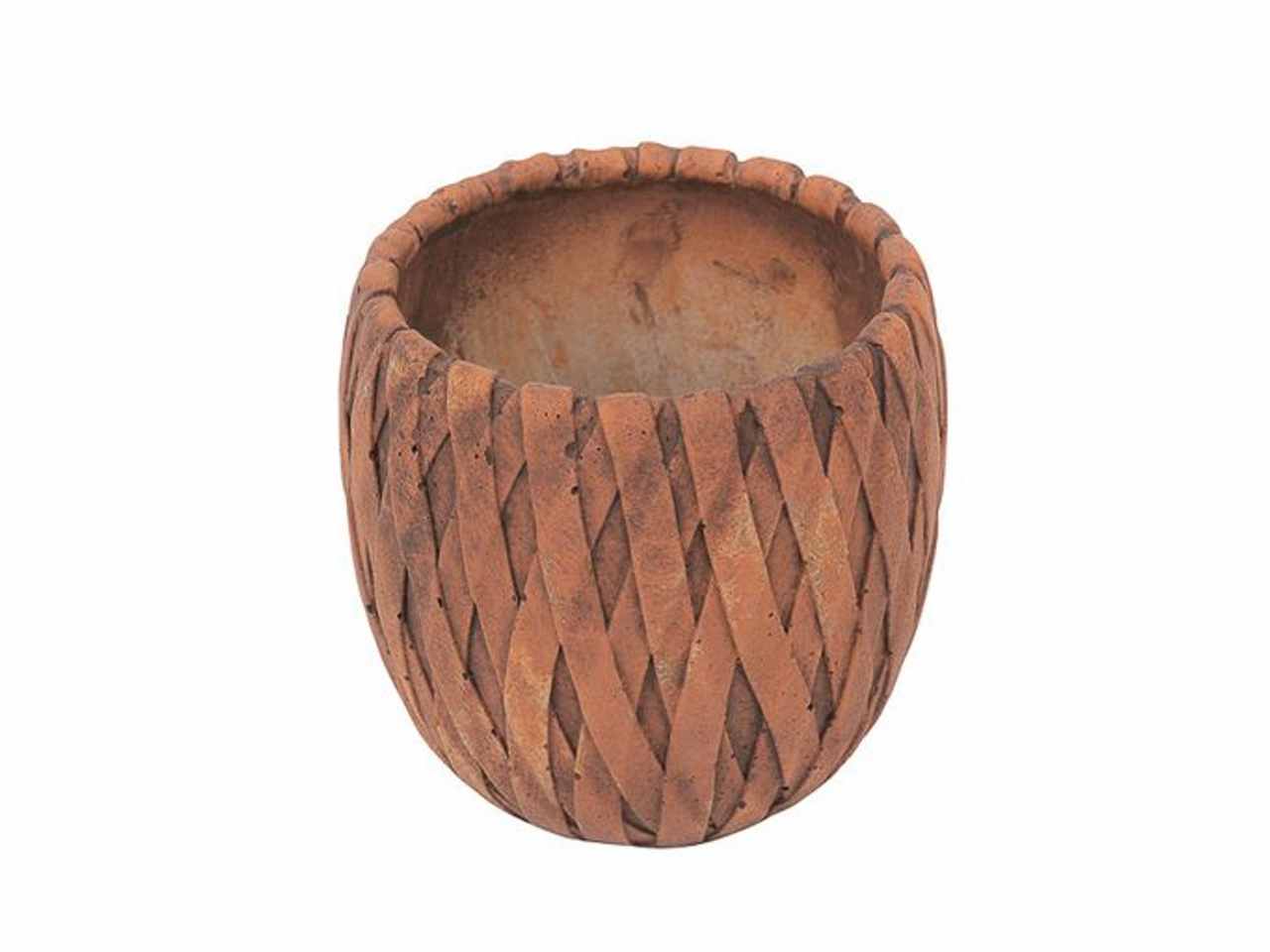 VASO FINITURA RATTAN D.15XH.14 C 1HNU42 VASO FINITURA RATTAN D.15XH.14 C 1HNU42