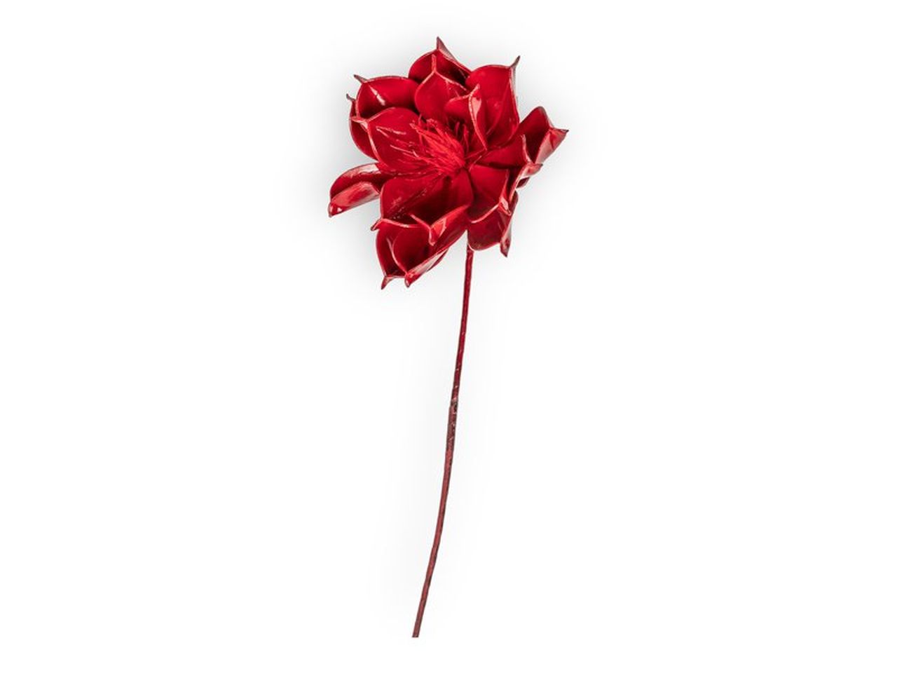RAMO CON MAGNOLIA ROSSA 70CM 1NHZ2630