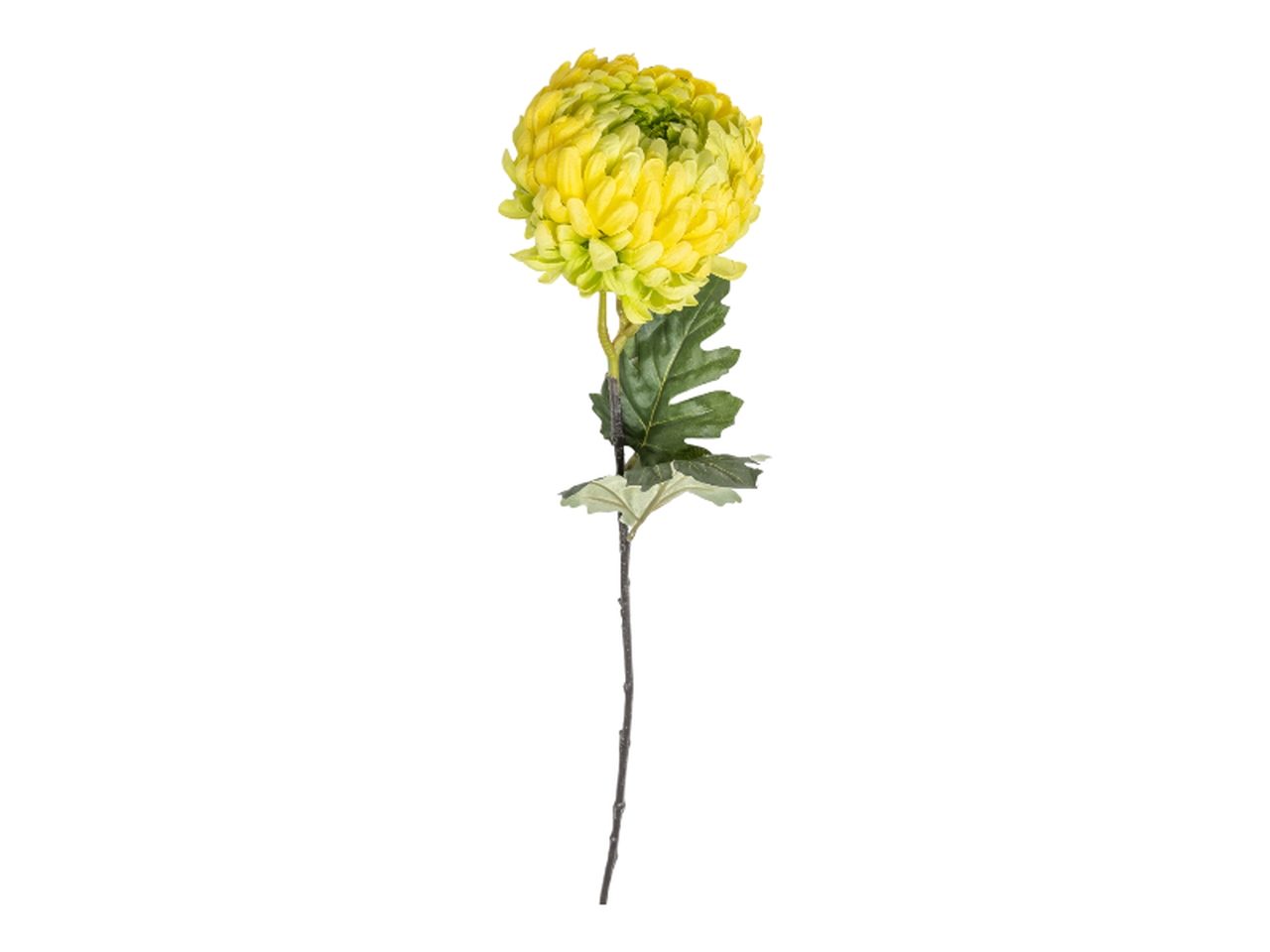 RAMO CRISANTEMO 80X13CM GIALLO 2FEA79 325