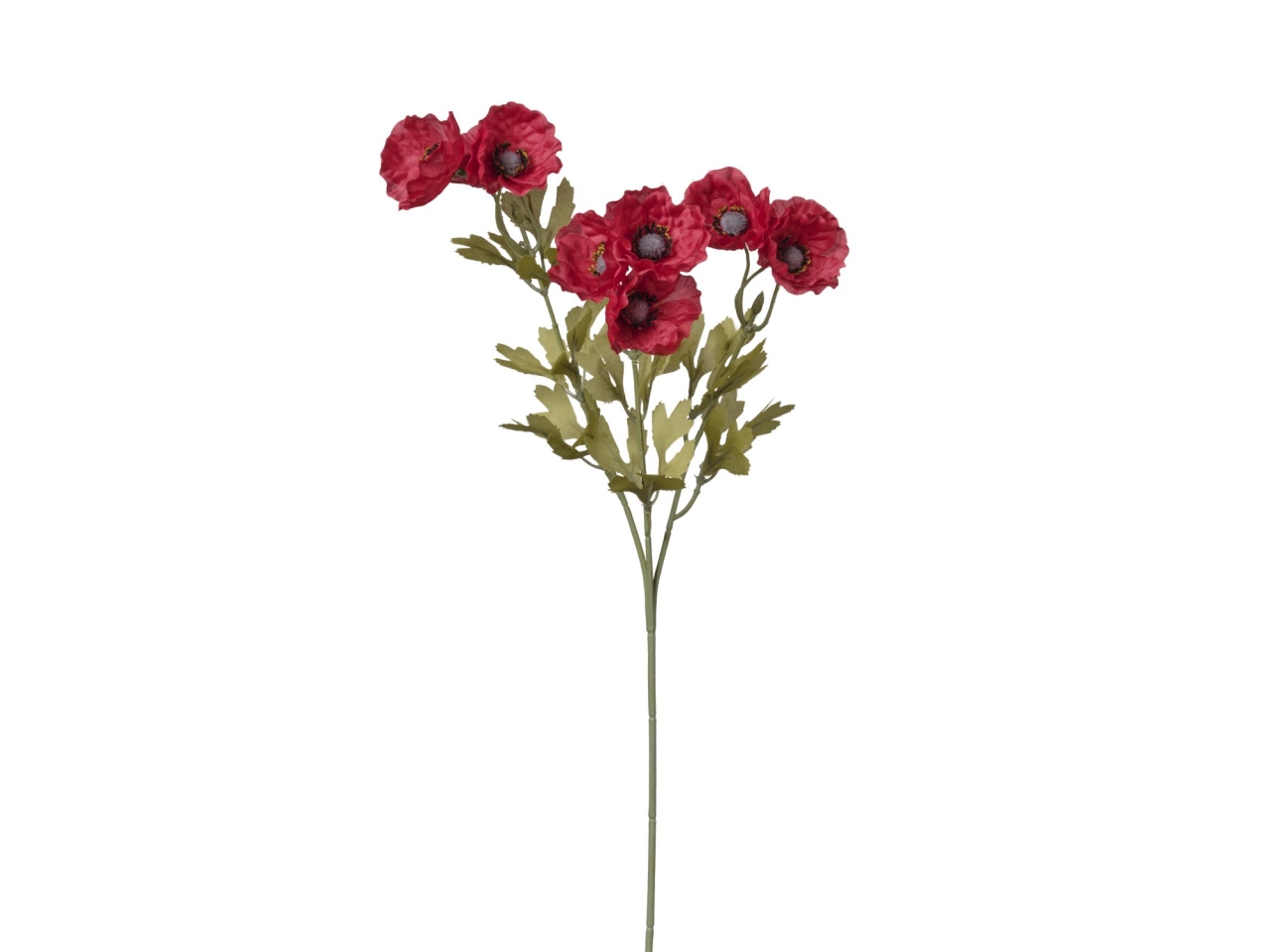 RAMO PAPAVERI 67CM ROSSI 2FIO1141 253