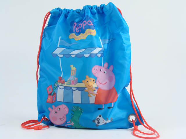 PEPPA PIG SACCA NYLOL AZZU.  072027