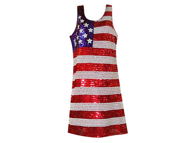 ABITO PAILLETTES USA 071383 $