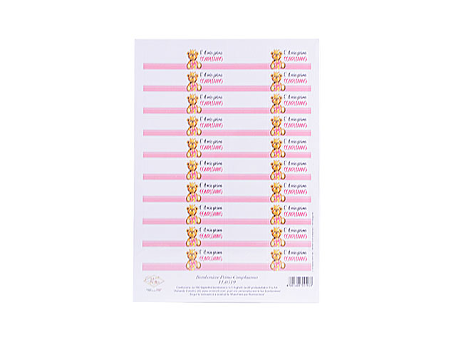 BIGLIETTI BOMB.PRIMO COMPLEANNO 100pz 1