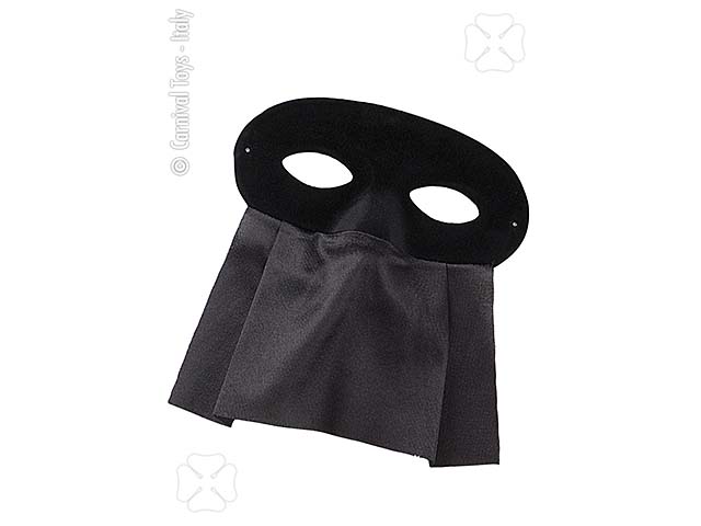 DOMINO SCAMOSCIATO NERO CON BAUTT 01241 DOMINO SCAMOSCIATO NERO CON BAUTT 01241