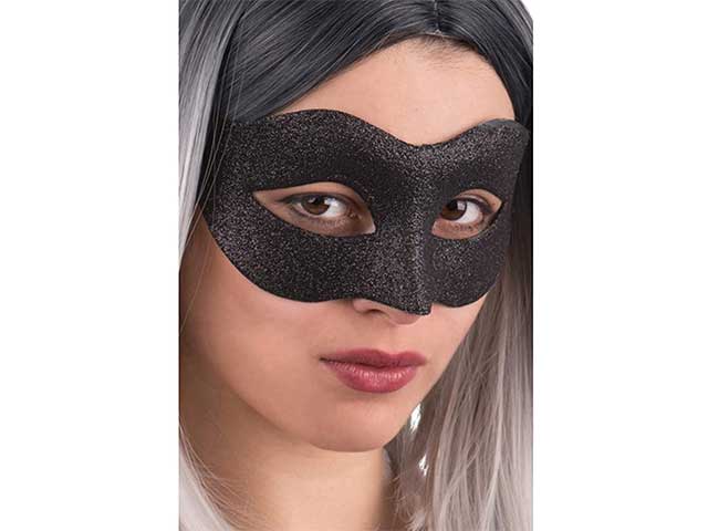 MASCHERA IN PLASTICA CON GLITTER 01388