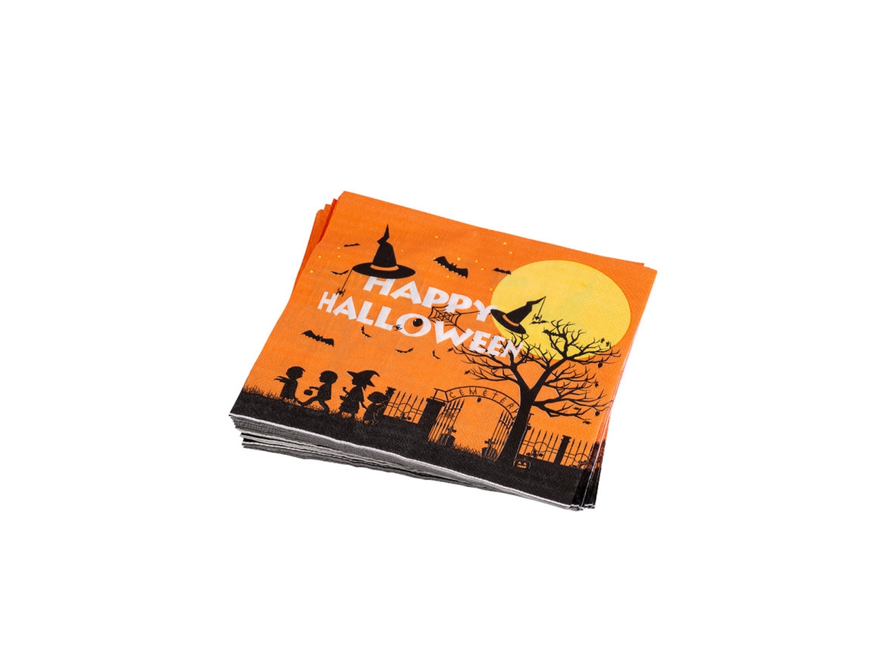 TOVAGLIOLI HALLOWEEN 16,5X16,5CM 12PZ 04049