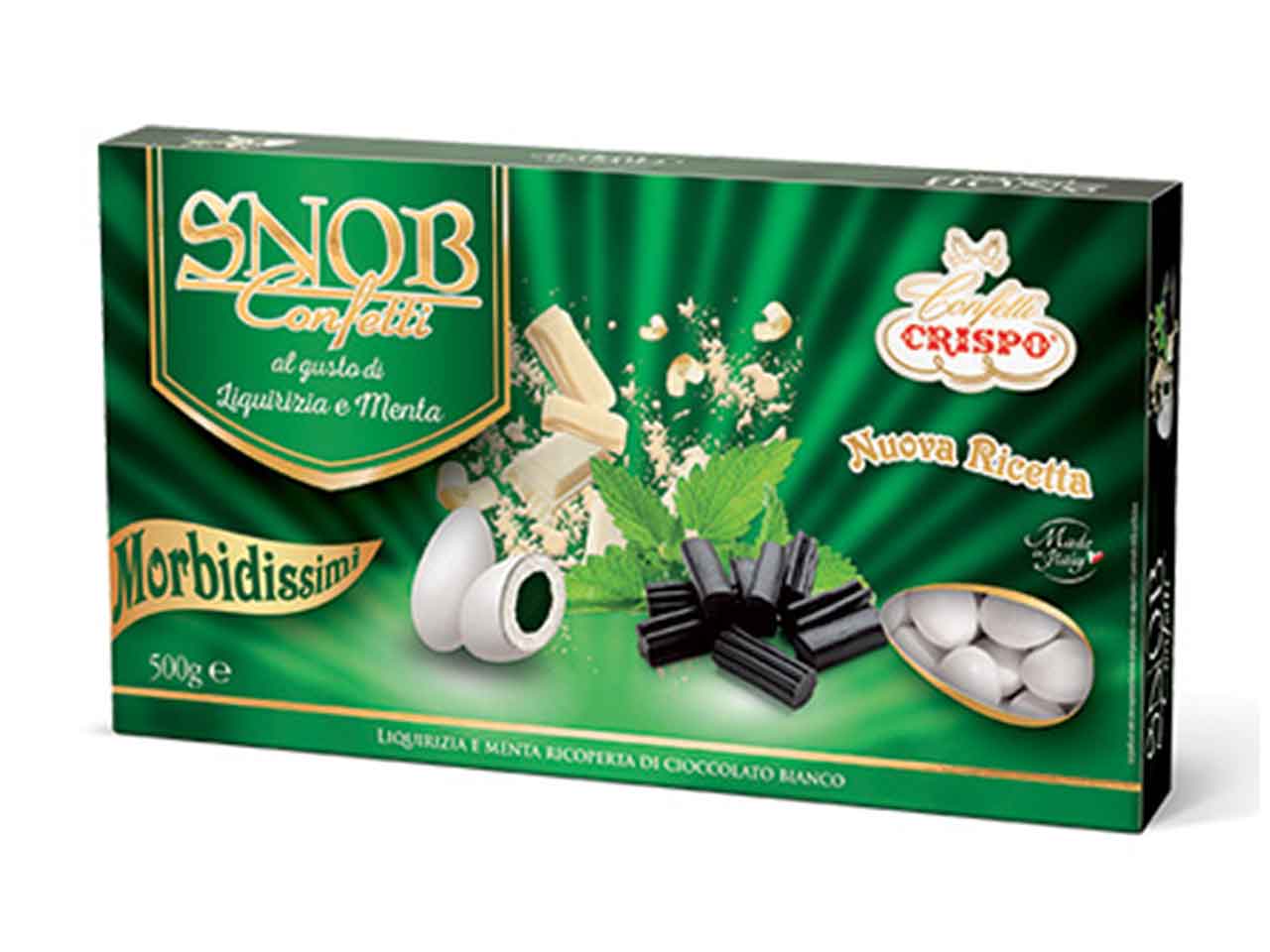 CONFETTI SNOB 500gr LIQ/MENTA 010137547