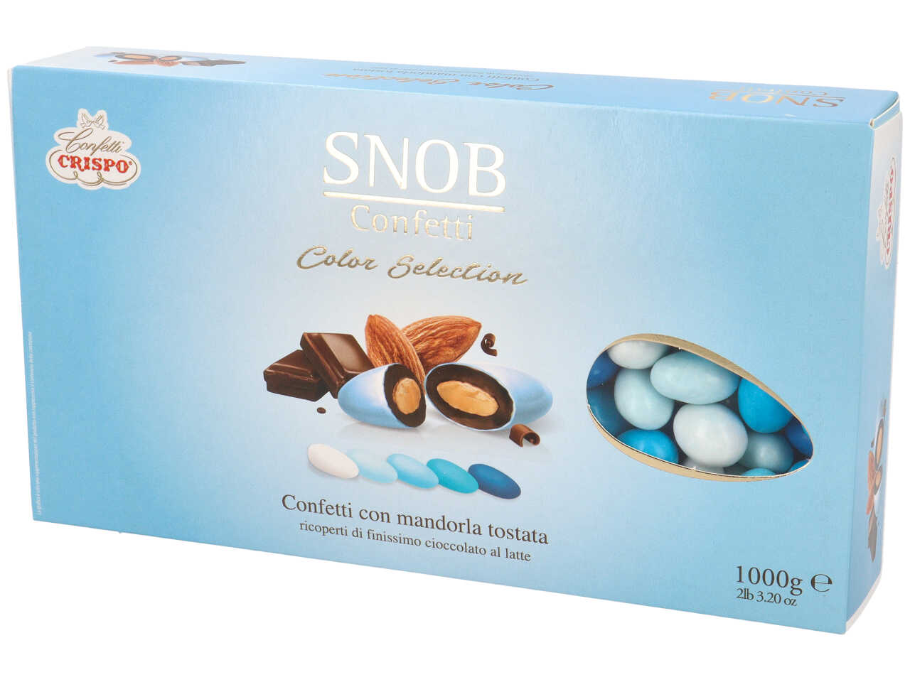 SNOB CONFETTI AL LATTE CELESTI 1KG 010137072 SNOB CONFETTI AL LATTE CELESTI 1KG 010137072