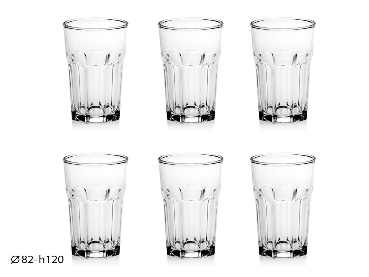 MEDINA BICCHIERE 380cc 6pz T05982