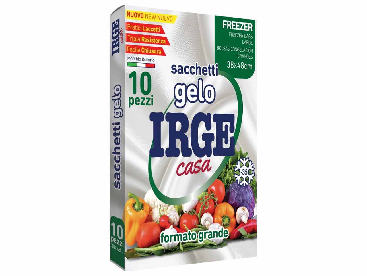 SACCHETTI GELO 38X48CM. 10PZ. SAC0718A
