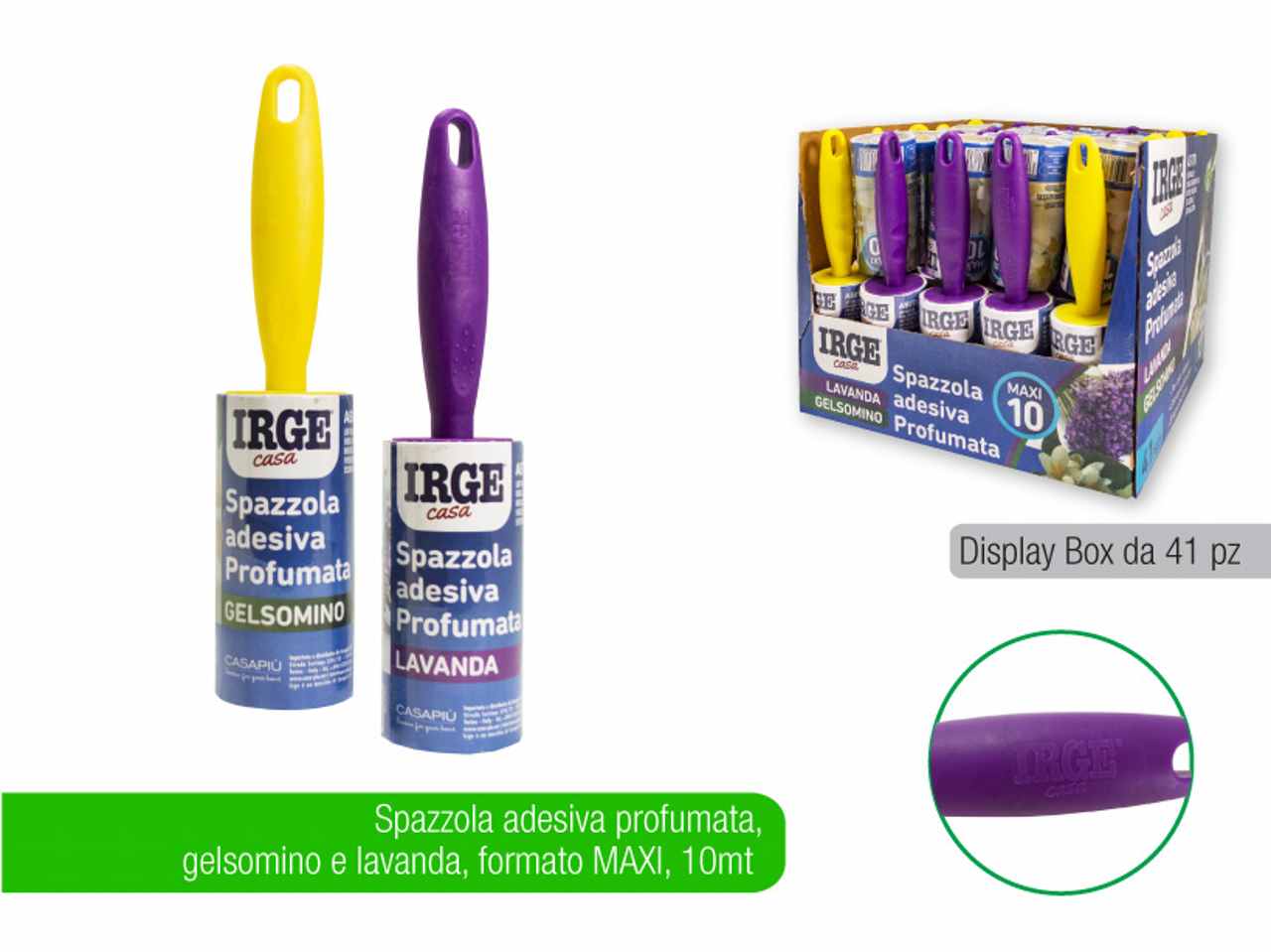 IRGE SPAZZOLA  ADESIVA PER ABITI 10mt SPA3683A IRGE SPAZZOLA  ADESIVA PER ABITI 10mt SPA3683A