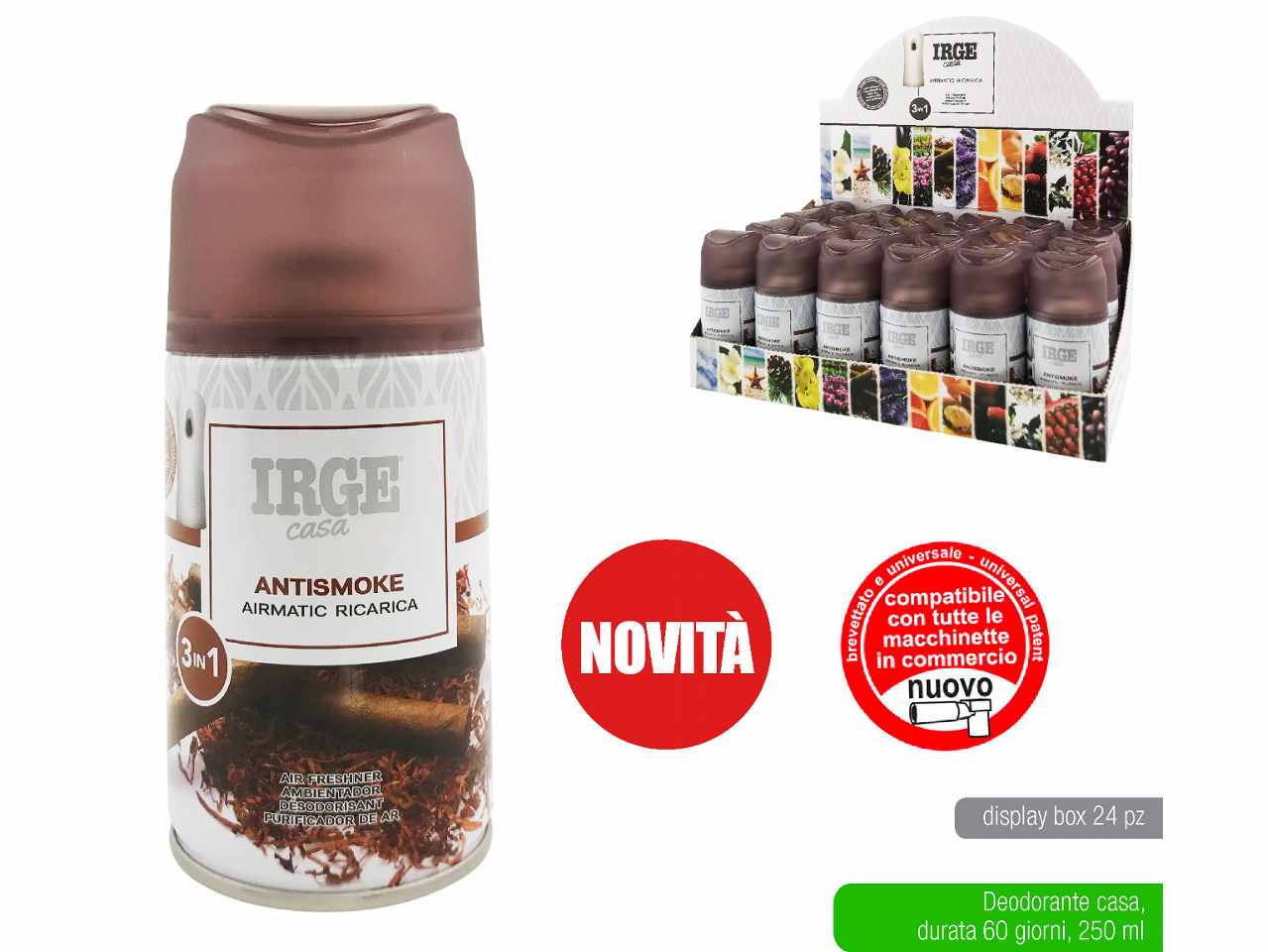 DEO IRGE 250ml ANTISMOKE DEO4945A DEO IRGE 250ml ANTISMOKE DEO4945A