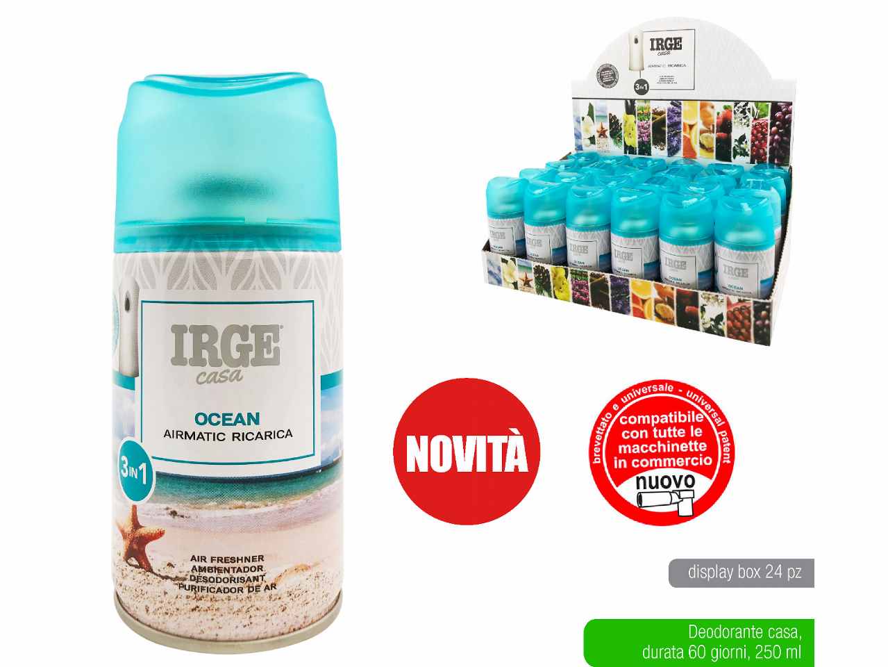 DEO IRGE 250ml OCEAN DEO4941A DEO IRGE 250ml OCEAN DEO4941A