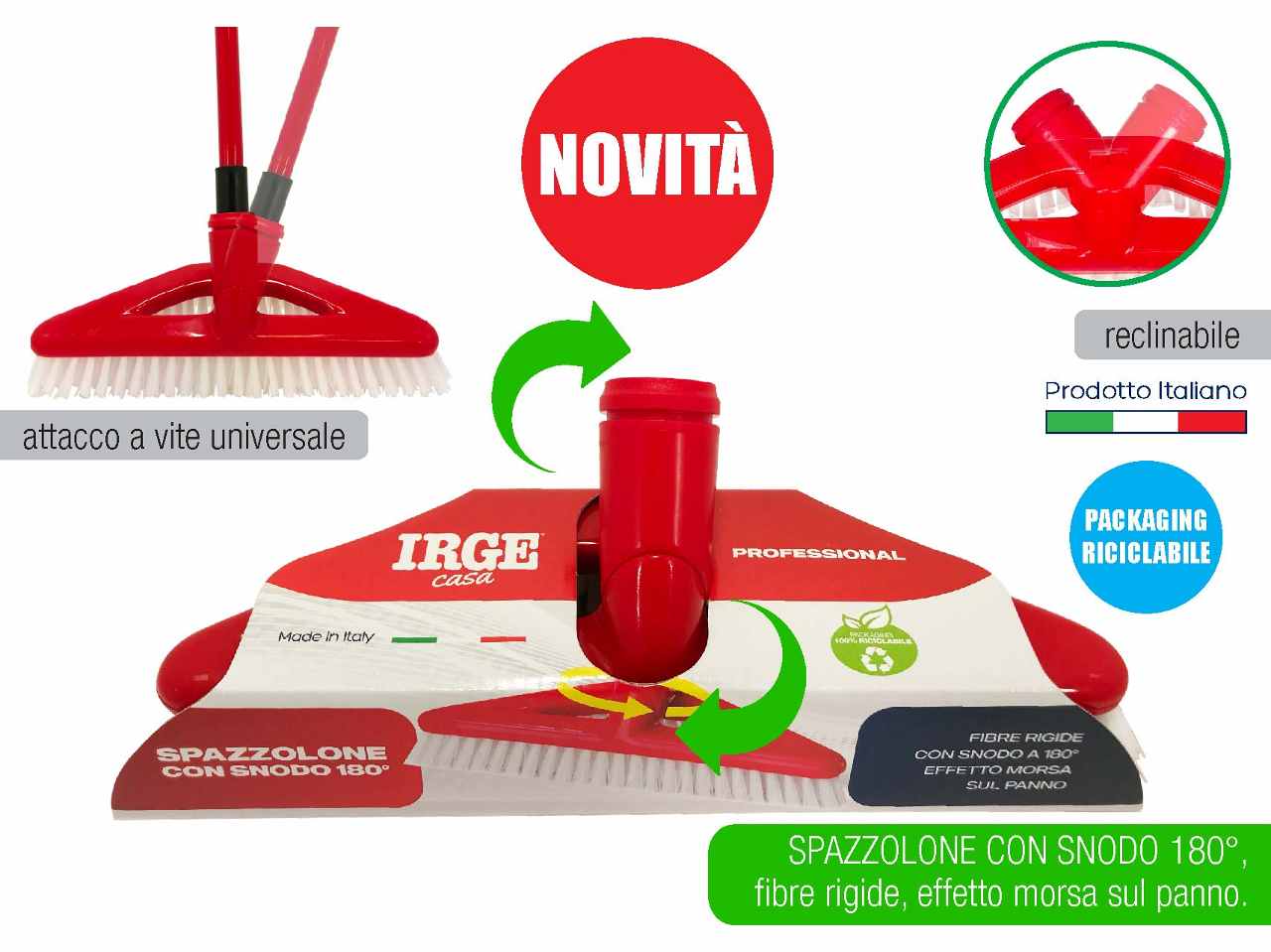 SPAZZOLONE MAXY C/SNODO 180 SPA5027A SPAZZOLONE MAXY C/SNODO 180 SPA5027A