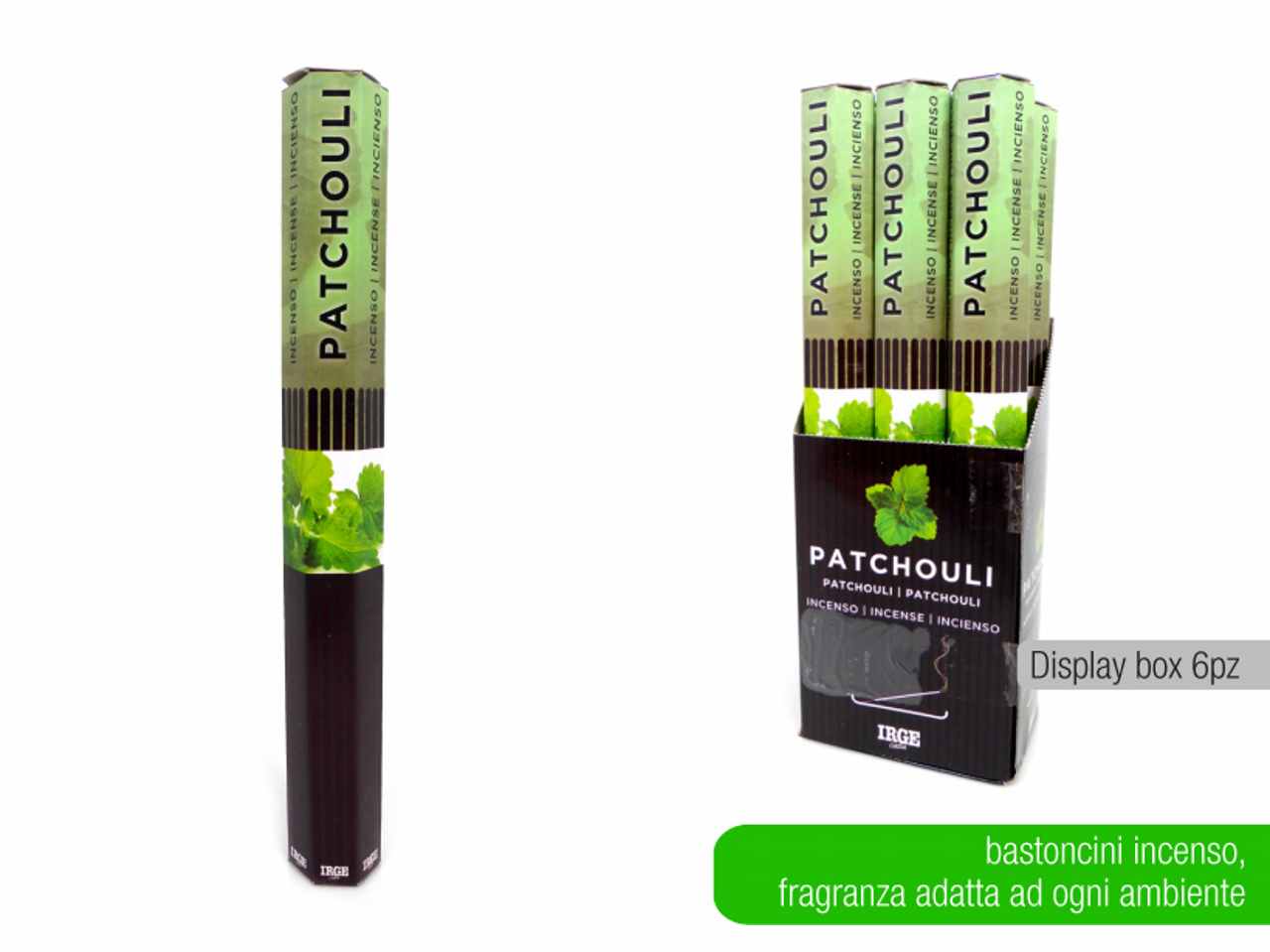 INCENSO PATCHOULI 20pz DEO4301A
