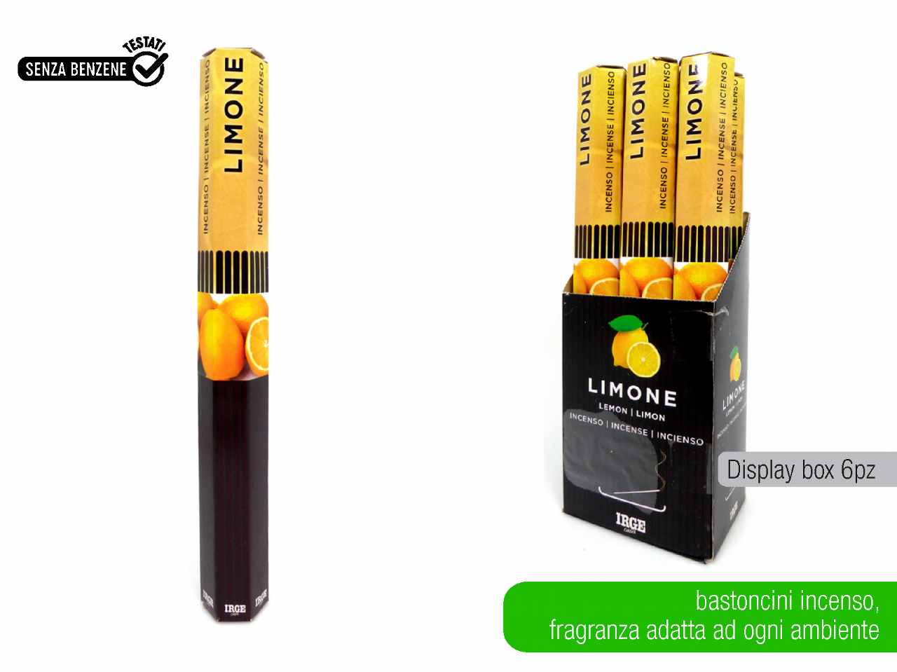 INCENSO LIMONE 20pz DEO4315A