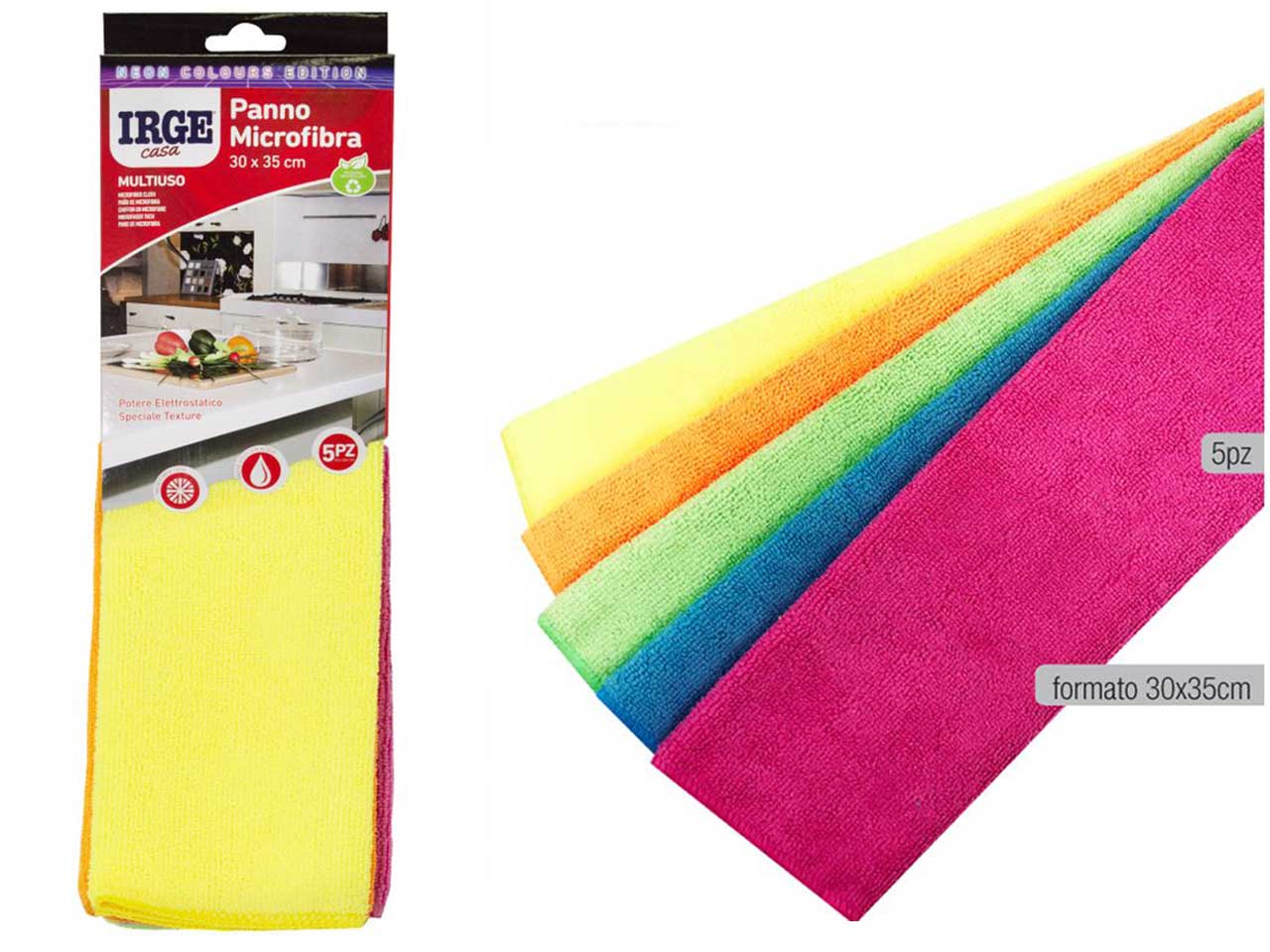 PANNO IRGE IN MICROFIBRA 30X35 PAN3568A PANNO IRGE IN MICROFIBRA 30X35 PAN3568A