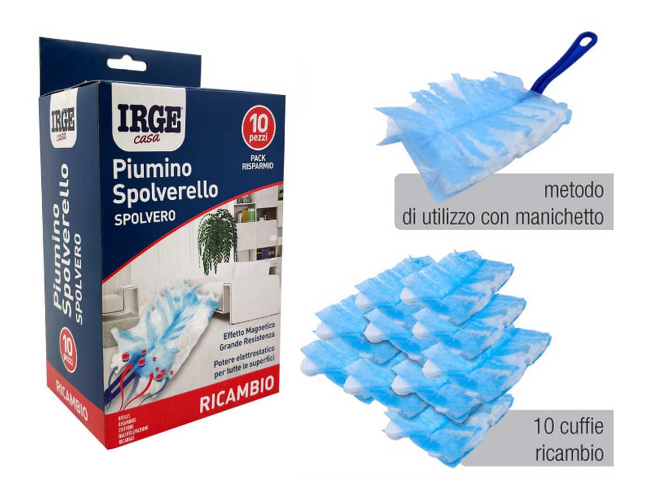 IRGE SPOLVERELLO CUFFIE RICAMB SPO3474A