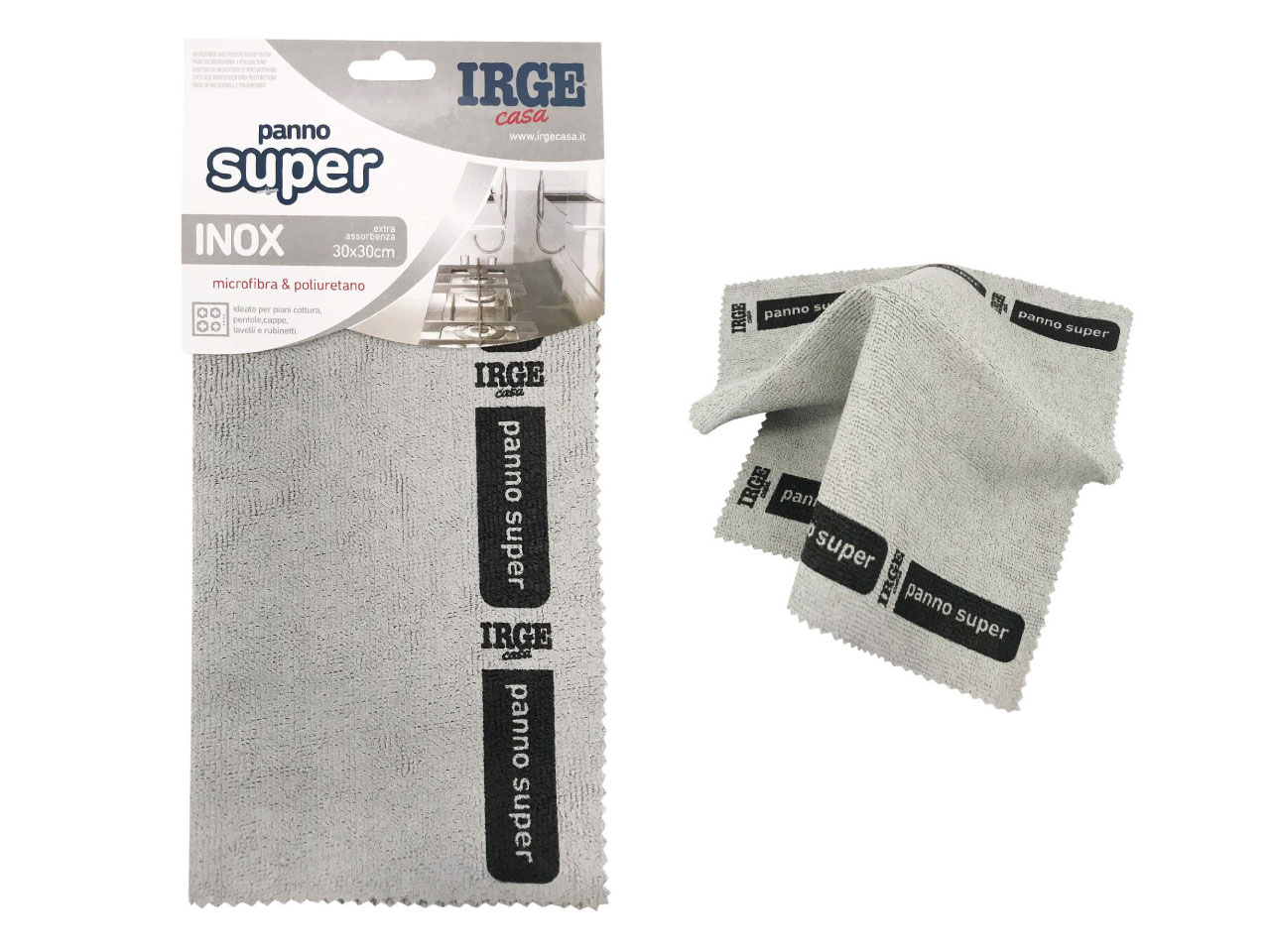 PANNO SUPER IRGE 30X30CM INOX PAN3484A