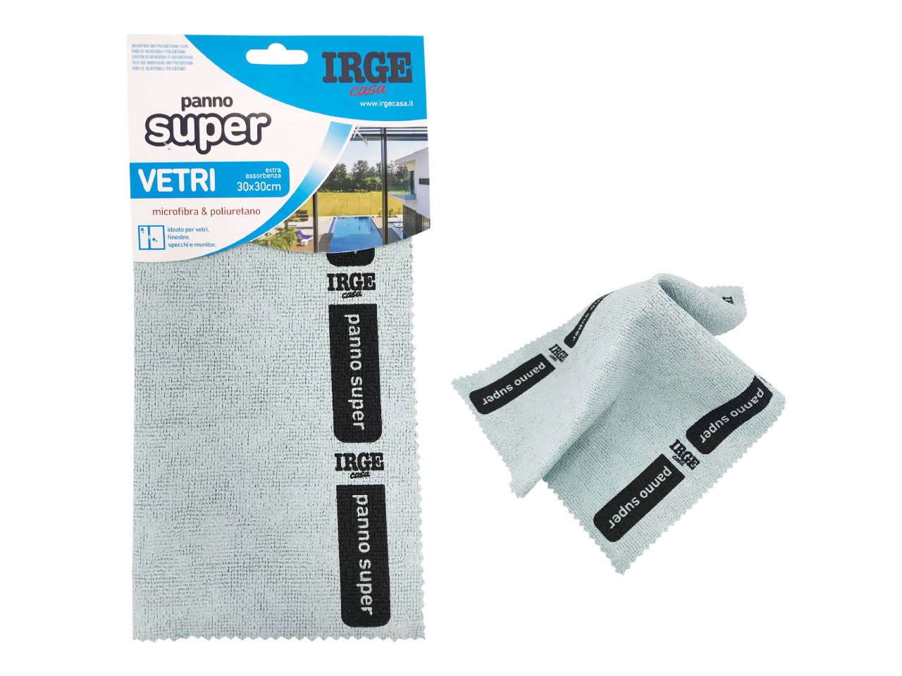 PANNO SUPER IRGE 30X30CM VETRI PAN3485A