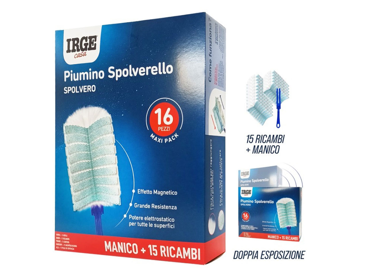 SPOLVERELLO 15 PEZZI+MANICH. SPO6571A