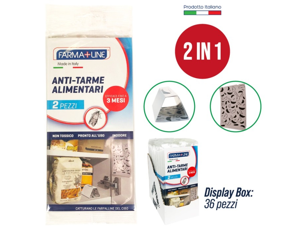ANTITARME 2PZ PER ALIMENTARI TAR5071A