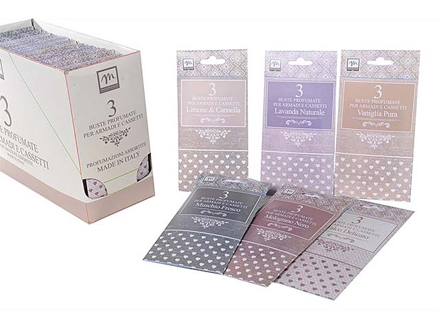 BUSTE PROFUMATE CHIC 3pz 30452 BUSTE PROFUMATE CHIC 3pz 30452