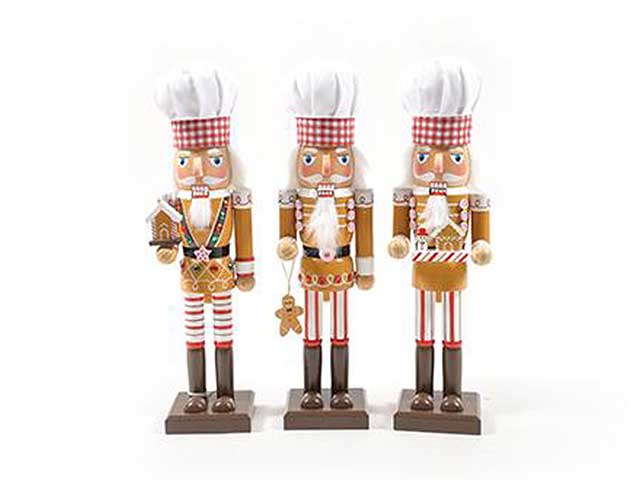 SCHIACCIANOCI 36CM GINGER IN LEGNO 74765