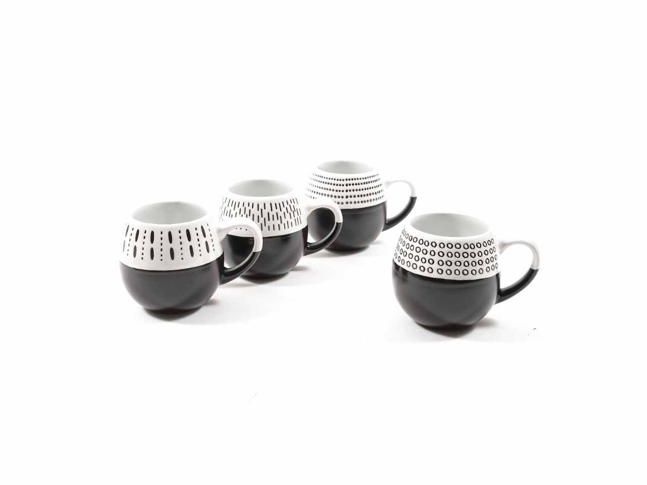L.BLACK MUG 390ml H.9,5cm 14019
