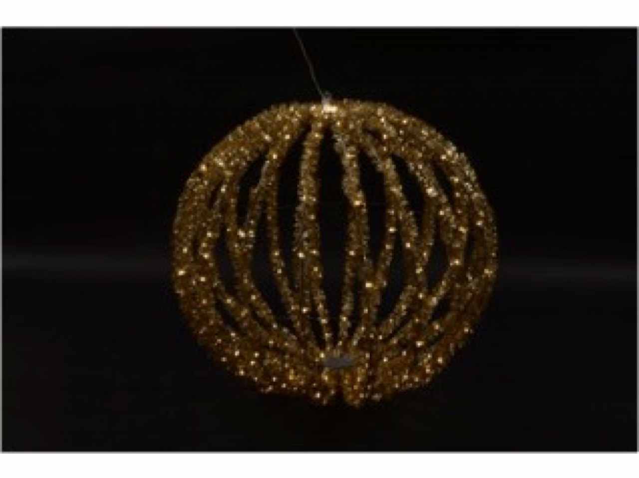 SFERA DI TINSEL CON LUCI RICHIUDI 59240