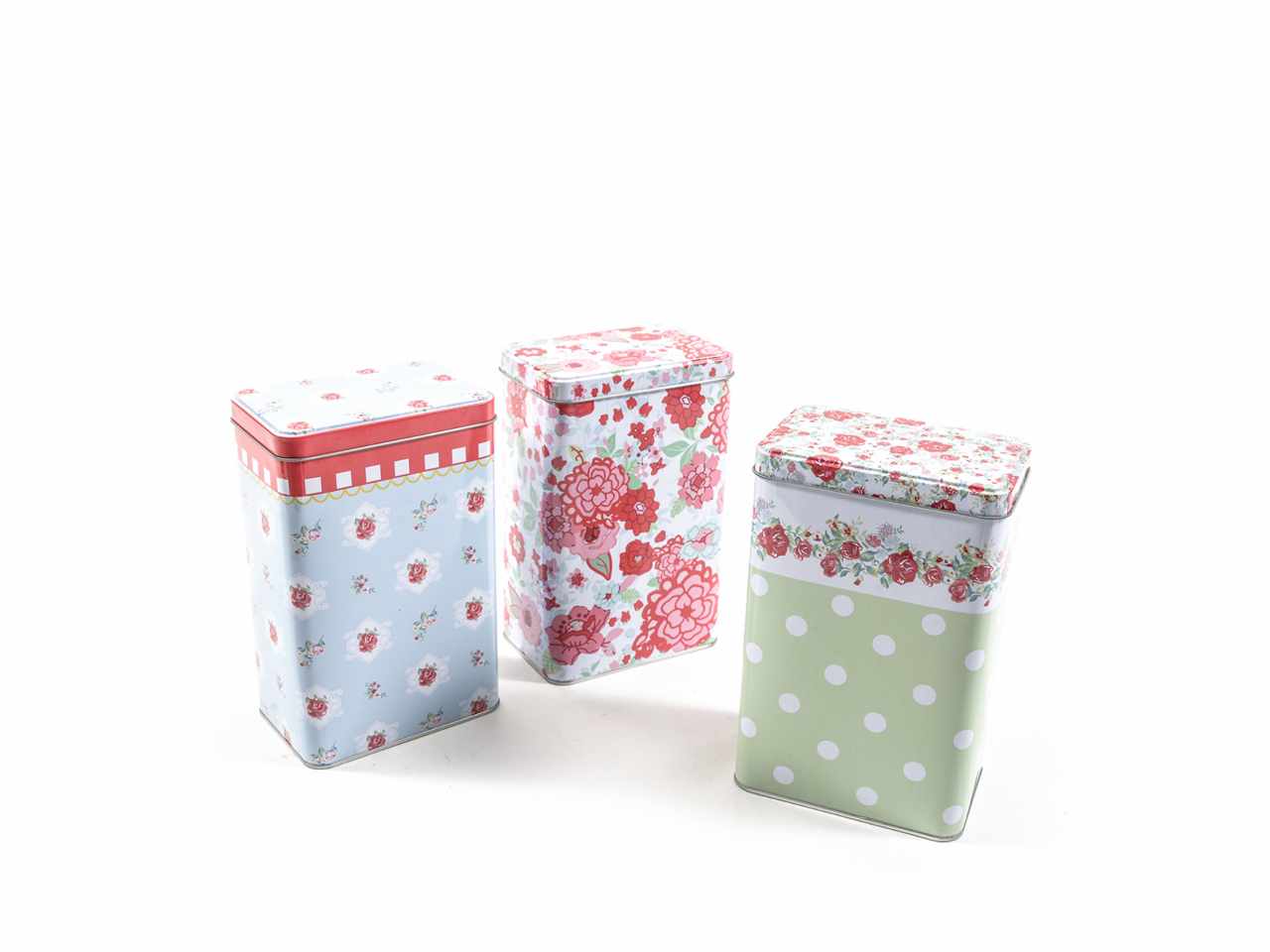 BARATTOLO IN LATTA H.19X12X8CM DE 44171