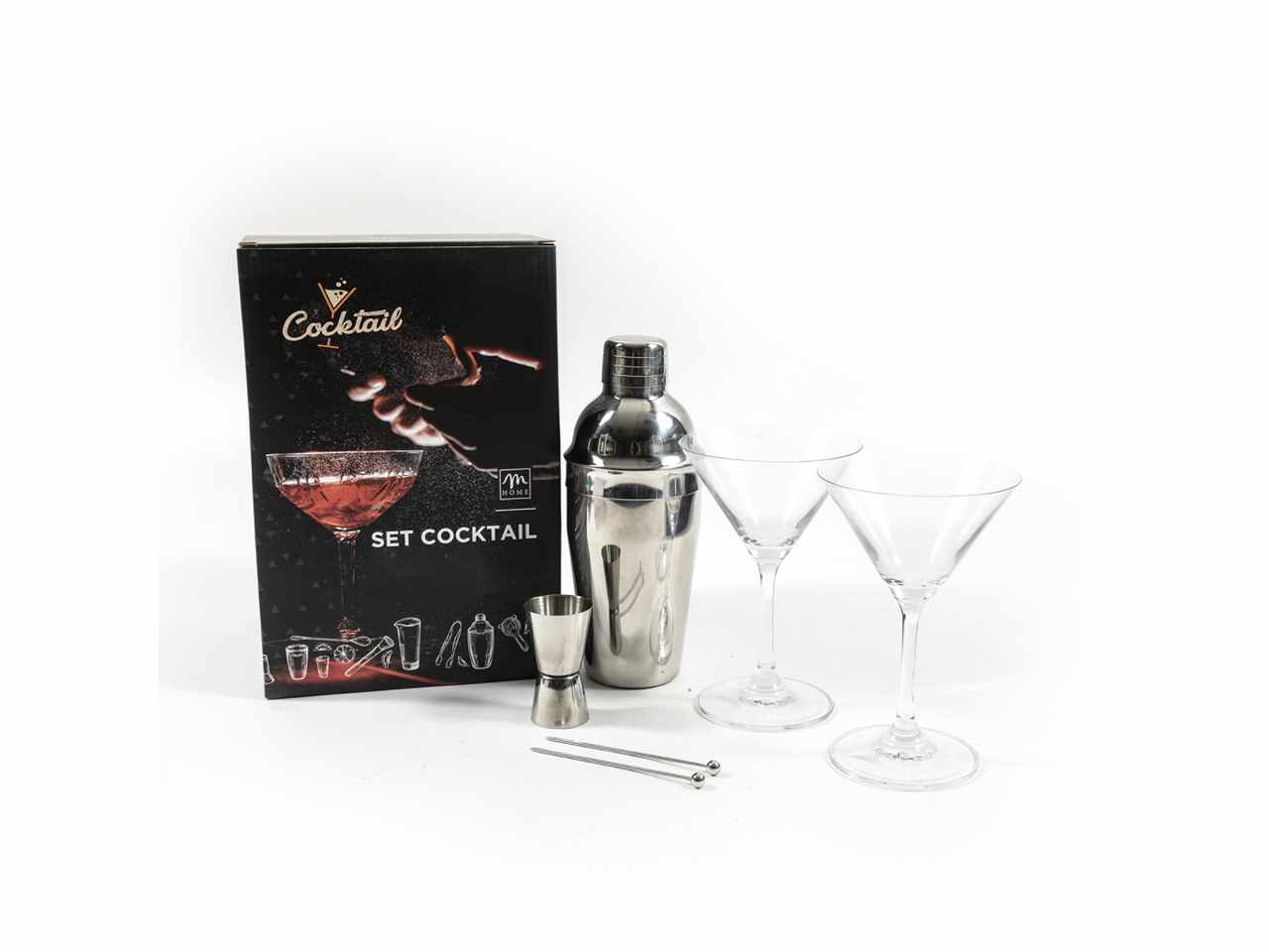 SET DA COCKTAIL 6 PEZZI CON SHAKE 42276