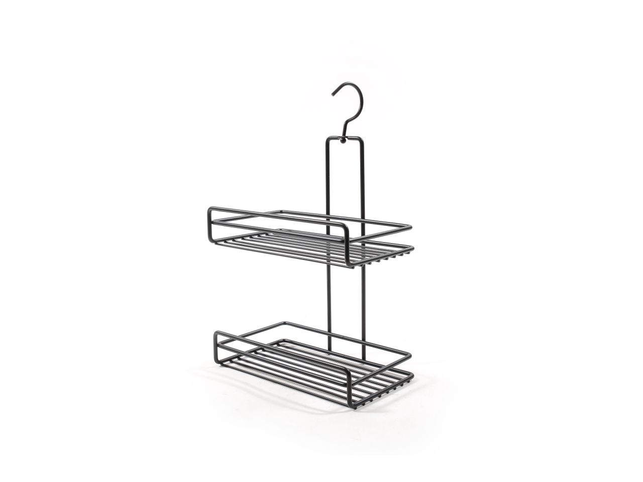 MENSOLA NERA 2 PIANI 23X14,5X44,5 29085
