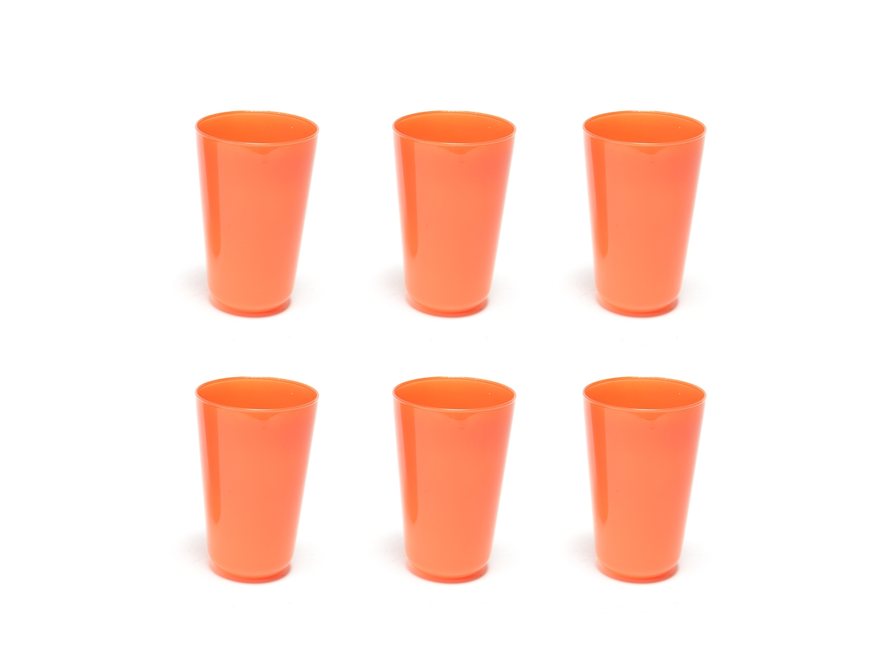 6 BICCHIERI VETRO ORANGE 400ML 09627