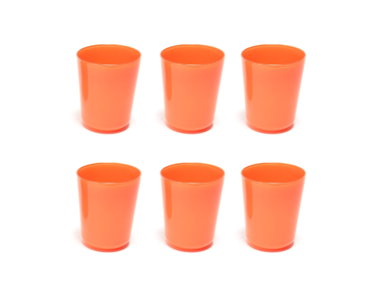 6 BICCHIERI VETRO ORANGE 315ML 09603