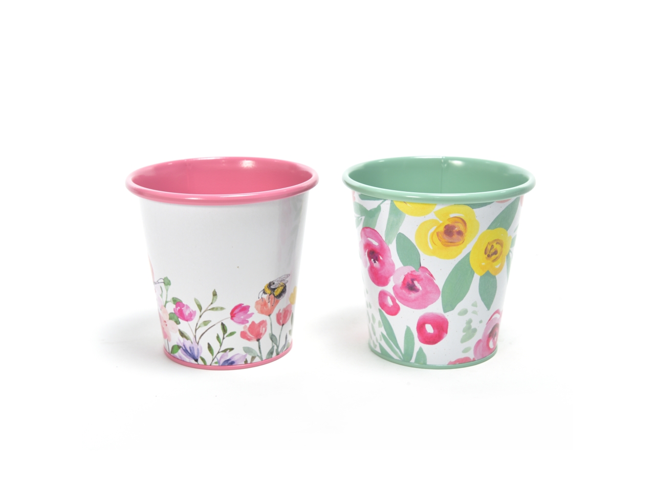 VASO LATTA DECORATO 13X13CM ASS 12238 VASO LATTA DECORATO 13X13CM ASS 12238