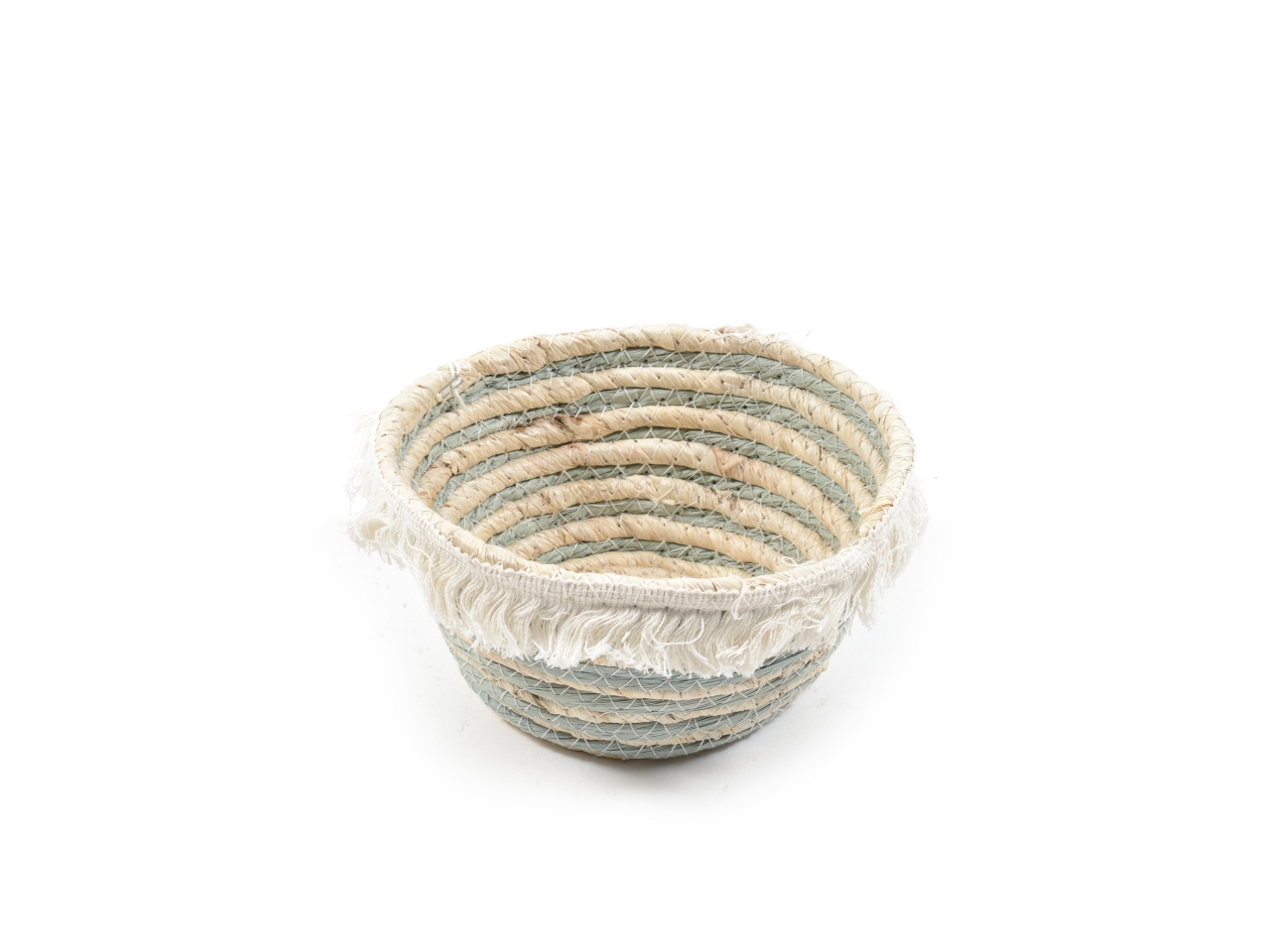 CESTINO CORDA DECORATO 18X8,5 04365