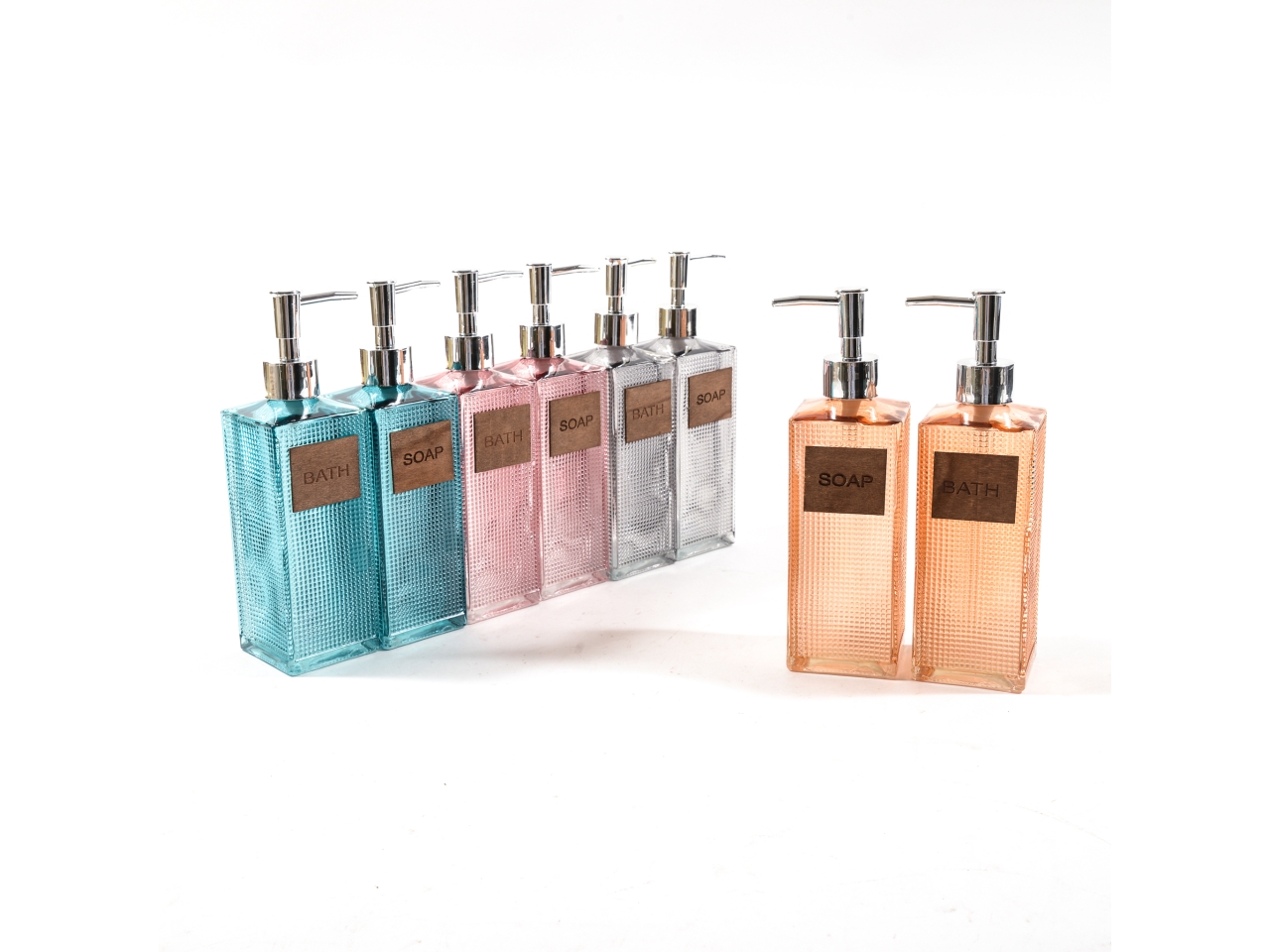 DOSASAPONE VETRO 450ML ASSORTITI 05683